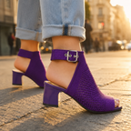 Women's Peep Toe Ankle Strap Sandals | Stylish