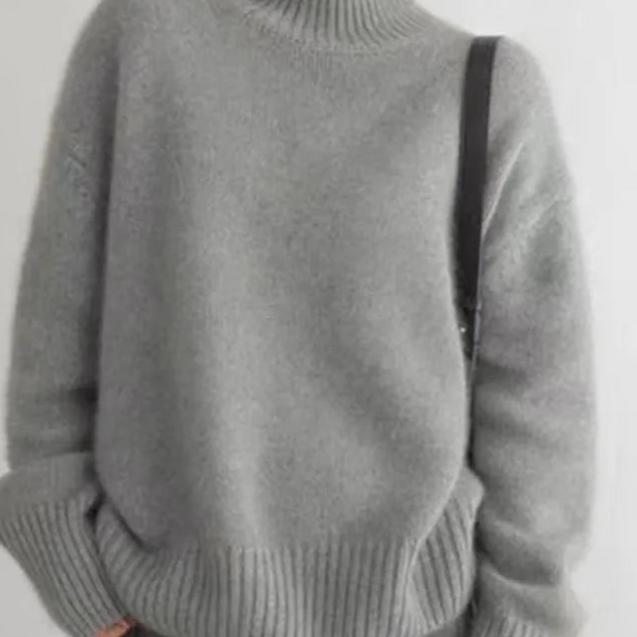 Women's Turtleneck Oversized Sweater | Winter