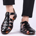 Men's Elegant Fisherman Sandals | Adjustable Strap