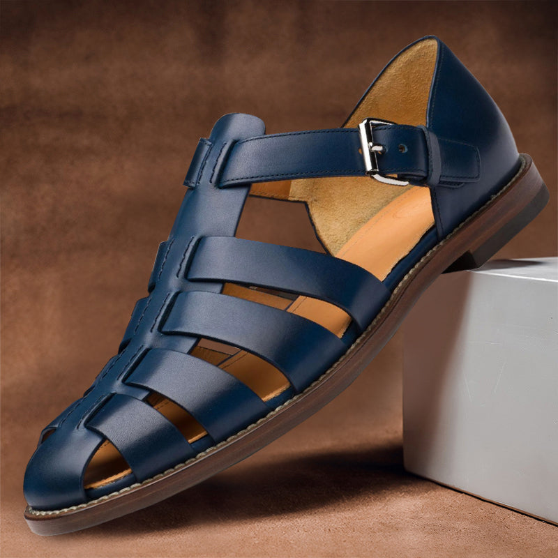Men's Elegant Fisherman Sandals | Adjustable Strap
