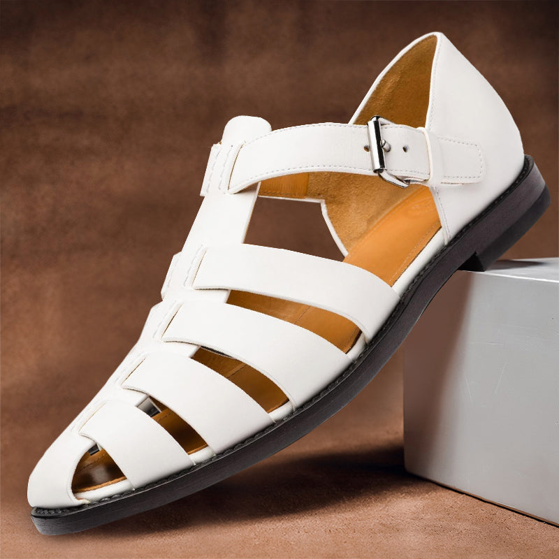 Men's Elegant Fisherman Sandals | Adjustable Strap