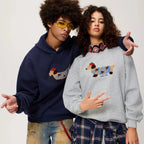 Women's Winter Embroided Hoodie | Oversized
