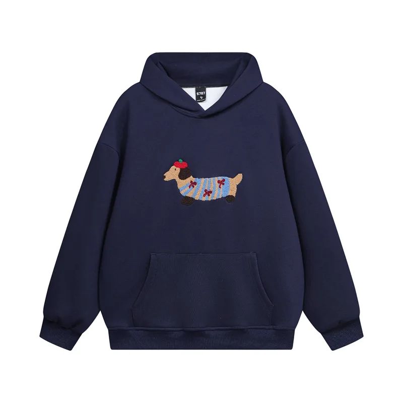 Women's Winter Embroided Hoodie | Oversized