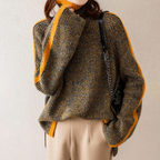 Women's Knit Oversized Turtleneck Sweater | Winter