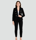 Women's Formal Suit Set | Double-Breasted