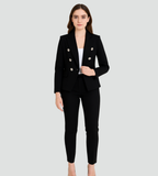 Women's Formal Suit Set | Double-Breasted