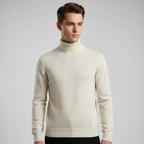 Men’s Knit Turtleneck Sweater | Fall