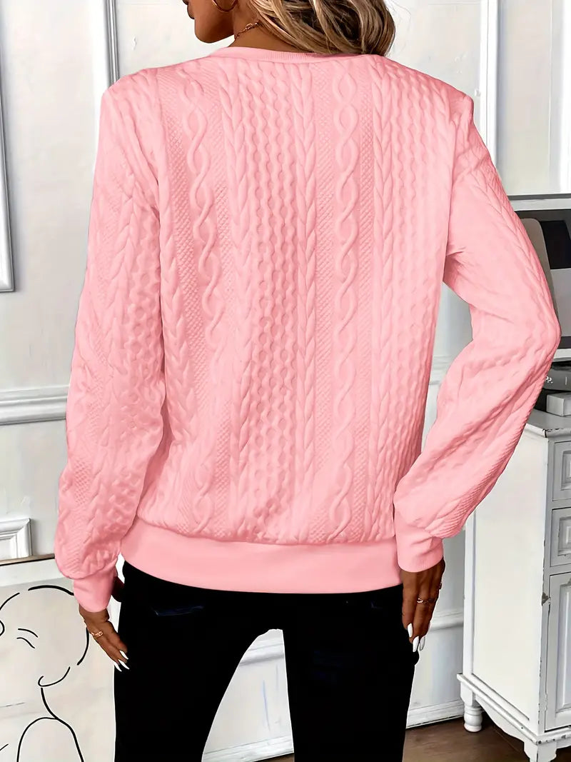 Women's Winter Quarter Zip Sweater | Knit