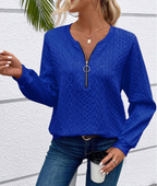 Women's Winter Quarter Zip Sweater | Knit