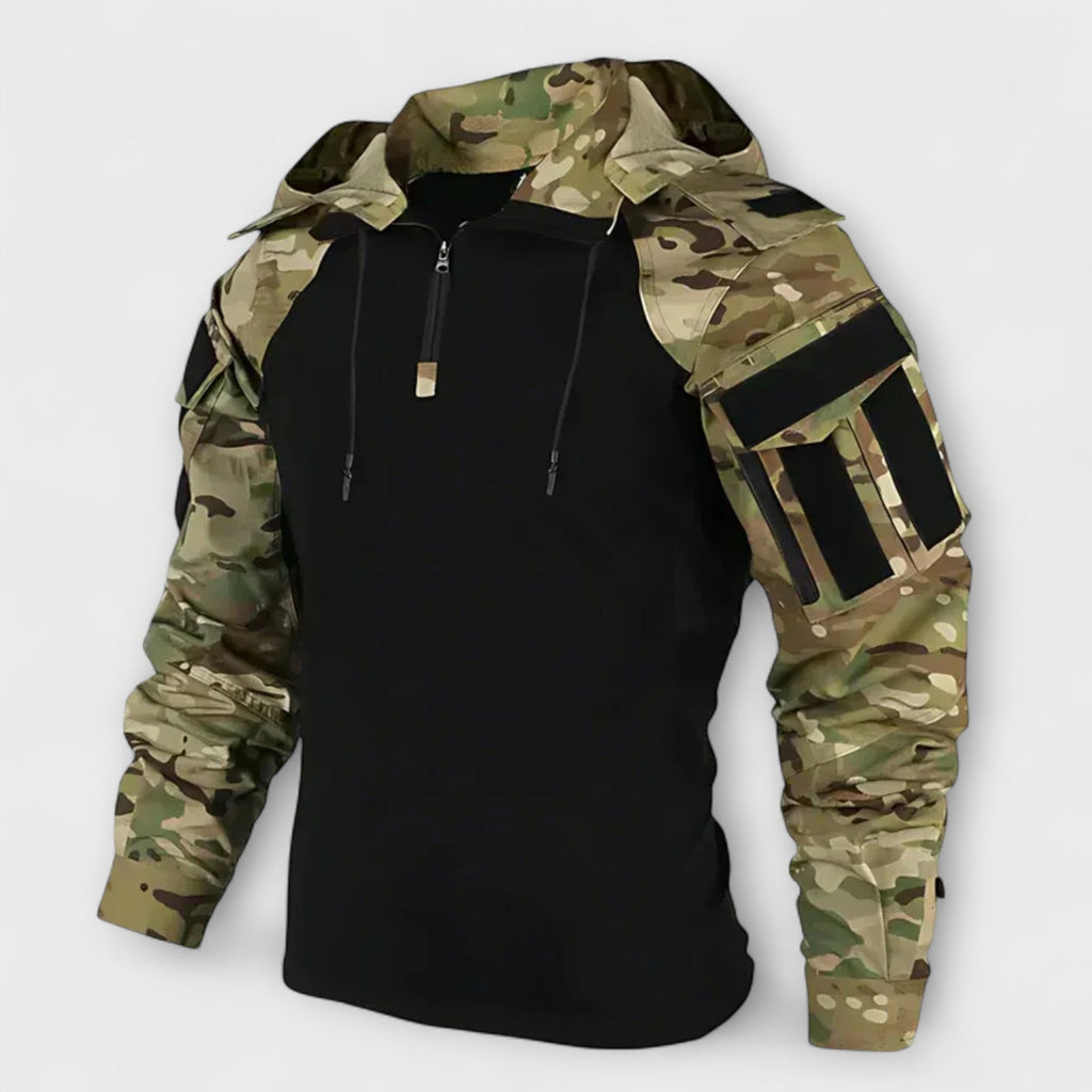 Men's Casual Tactical Hoodie | Drawstrings
