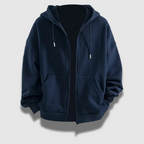 Men's Casual Zip Up Hoodie | Pockets