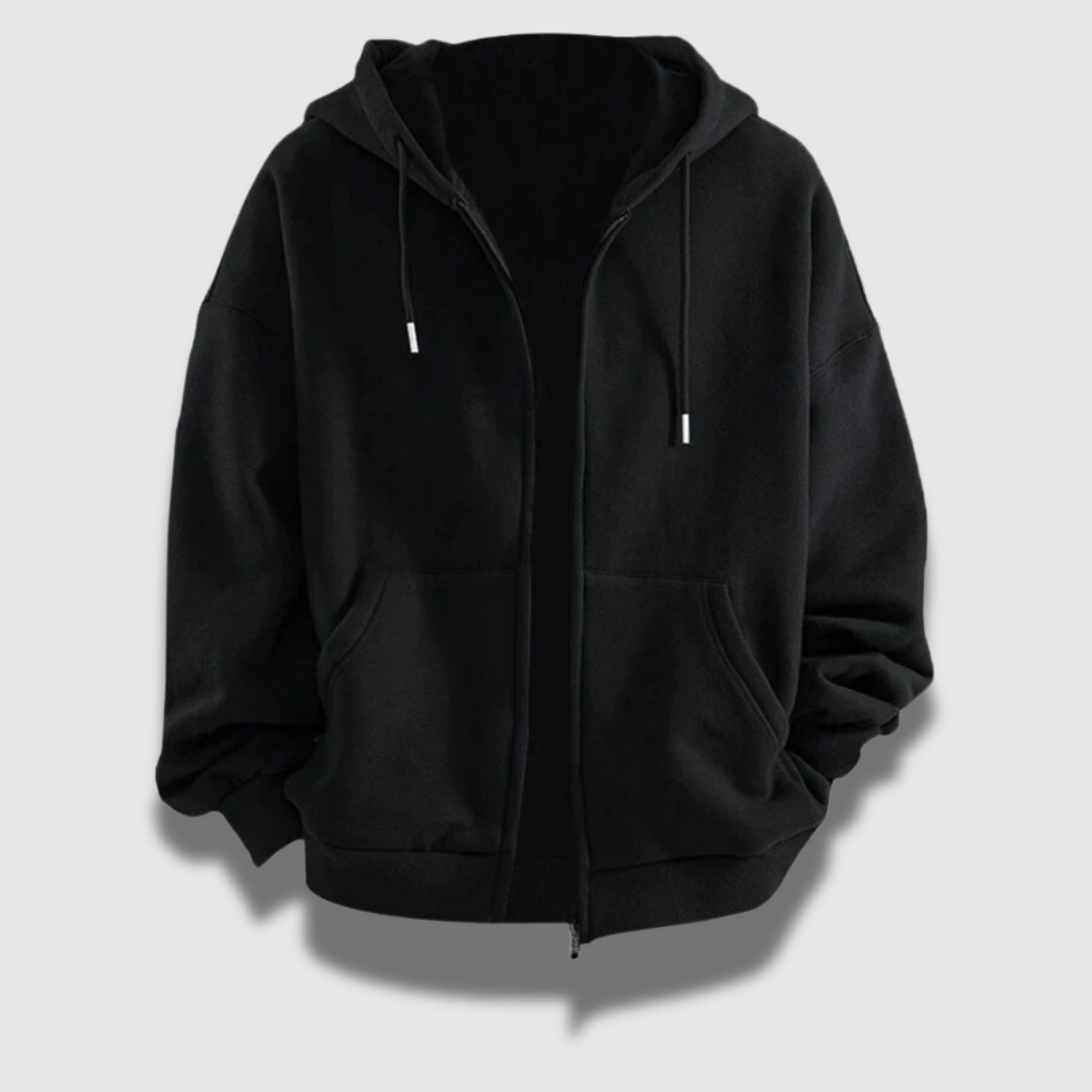 Men's Casual Zip Up Hoodie | Pockets