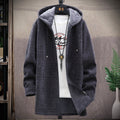 Men's Longline Hooded Cardigan | Casual