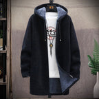 Men's Longline Hooded Cardigan | Casual