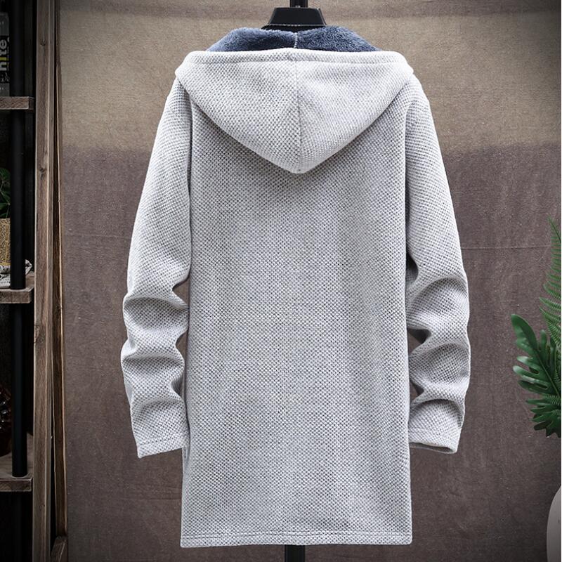 Men's Longline Hooded Cardigan | Casual