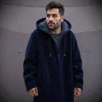 Men's Longline Hooded Cardigan | Casual