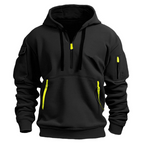 Men's Long Sleeve Winter Zip Up Hoodie | Streetwear
