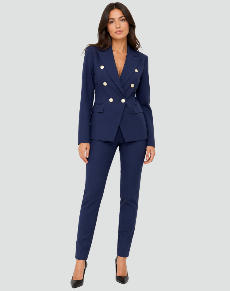 Women's Formal Suit Set | Double-Breasted