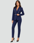 Women's Formal Suit Set | Double-Breasted