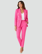 Women's Formal Suit Set | Double-Breasted