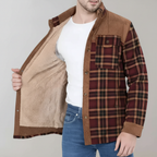 Men’s Casual Flannel Jacket | Fall