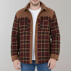 Men’s Casual Flannel Jacket | Fall