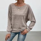 Women’s Textured Knit Sweater | Long Sleeves