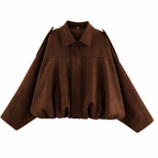 Women’s Long Sleeve Blouson Jacket | Drop Shoulder