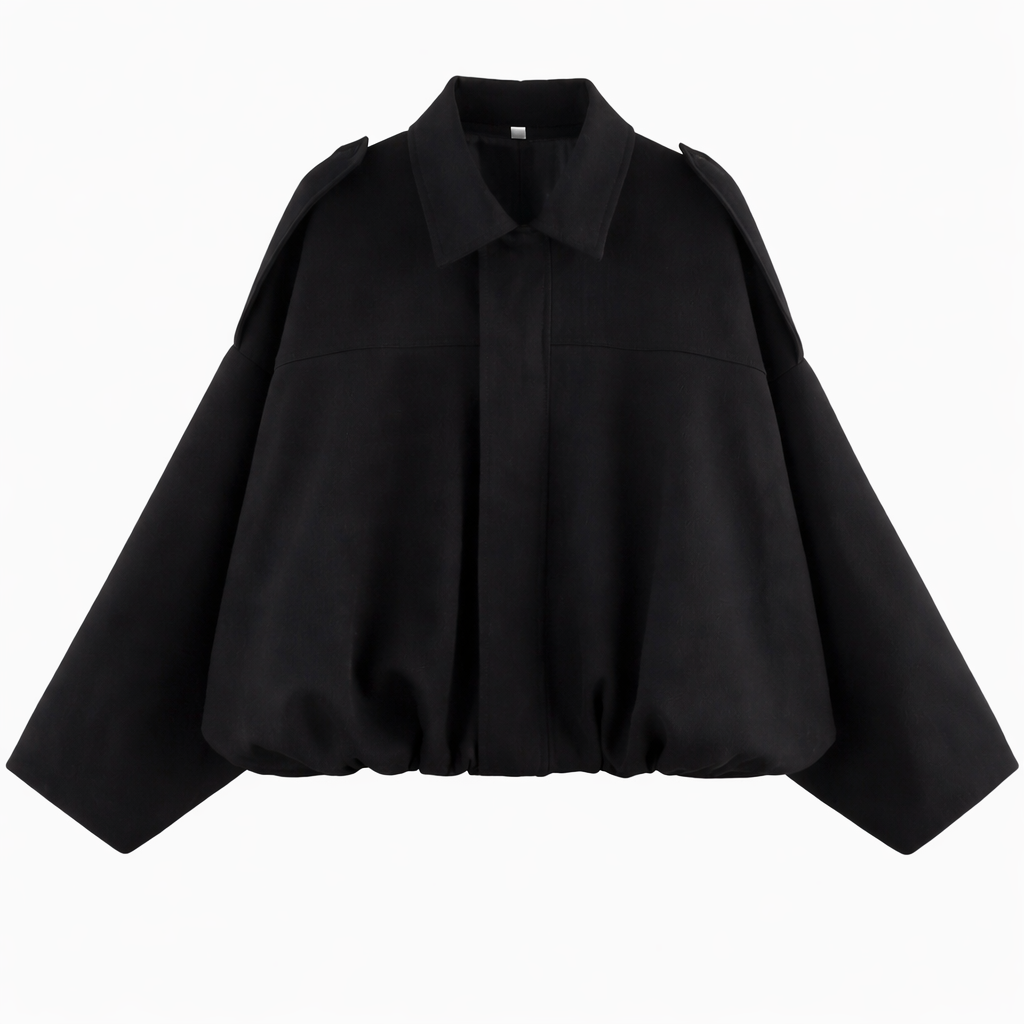 Women’s Long Sleeve Blouson Jacket | Drop Shoulder