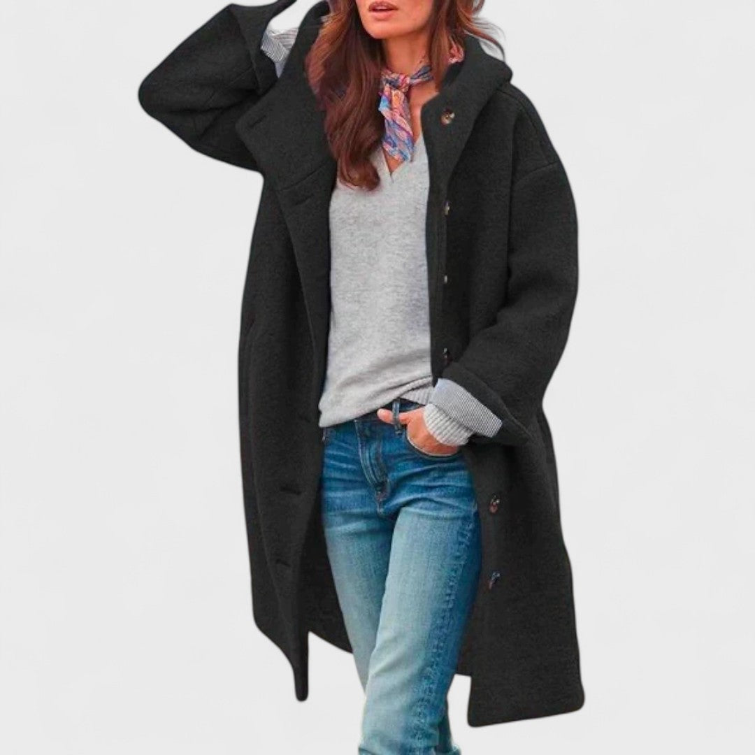 Women's Winter Hooded Jacket | Longline
