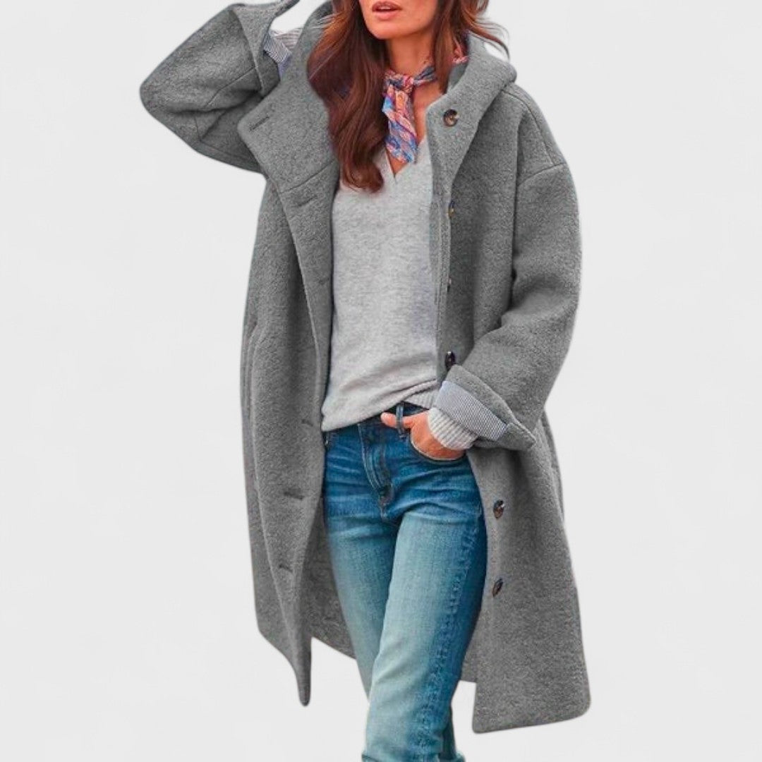 Women's Winter Hooded Jacket | Longline