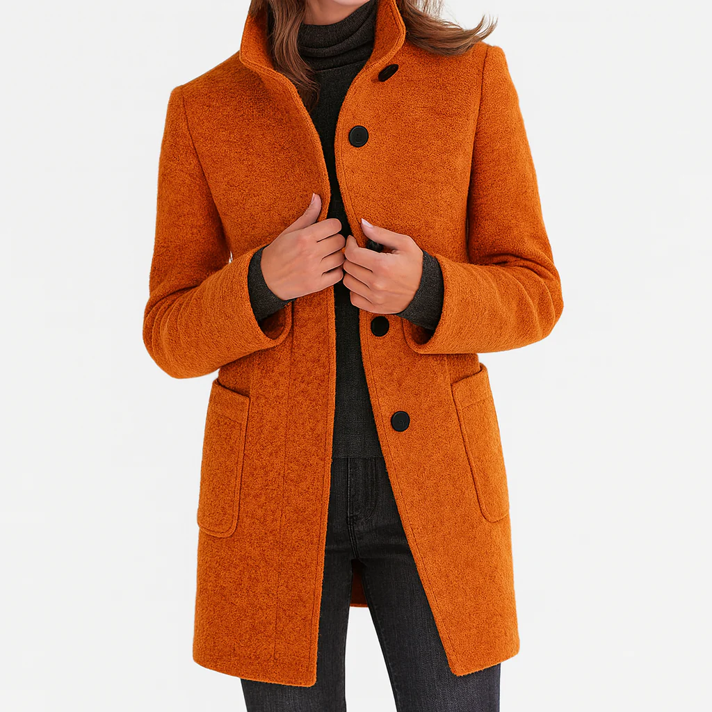 Women's Single-Breasted Coat | Fall