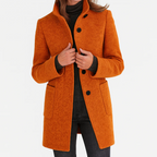 Women's Single-Breasted Coat | Fall