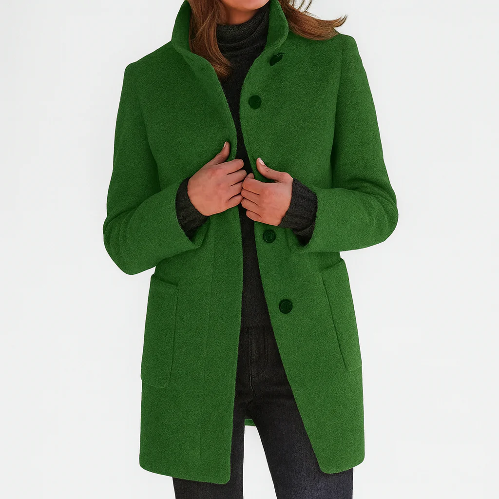 Women's Single-Breasted Coat | Fall