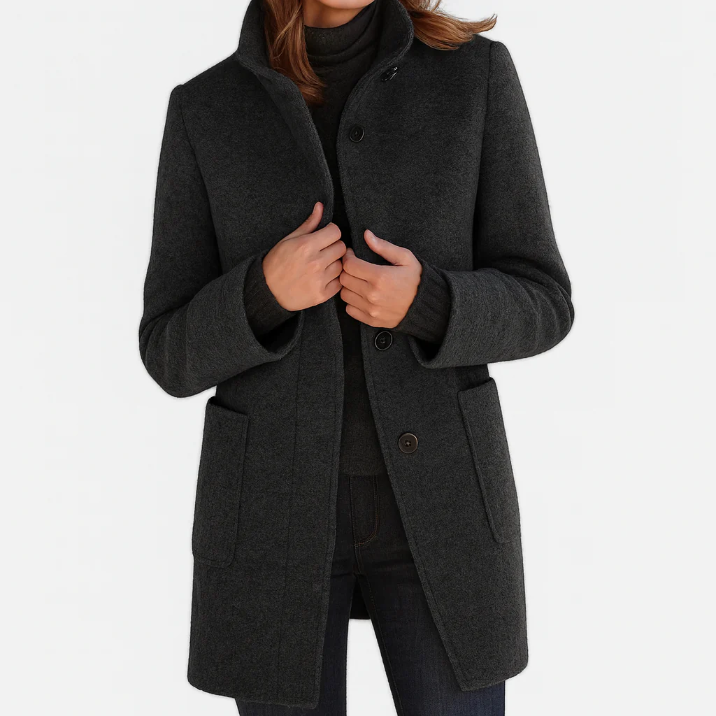 Women's Single-Breasted Coat | Fall
