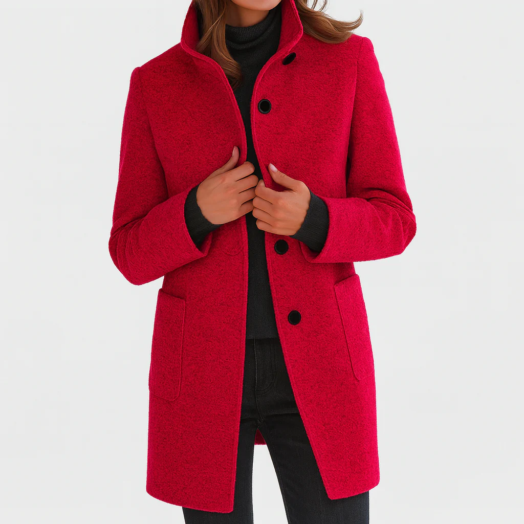 Women's Single-Breasted Coat | Fall