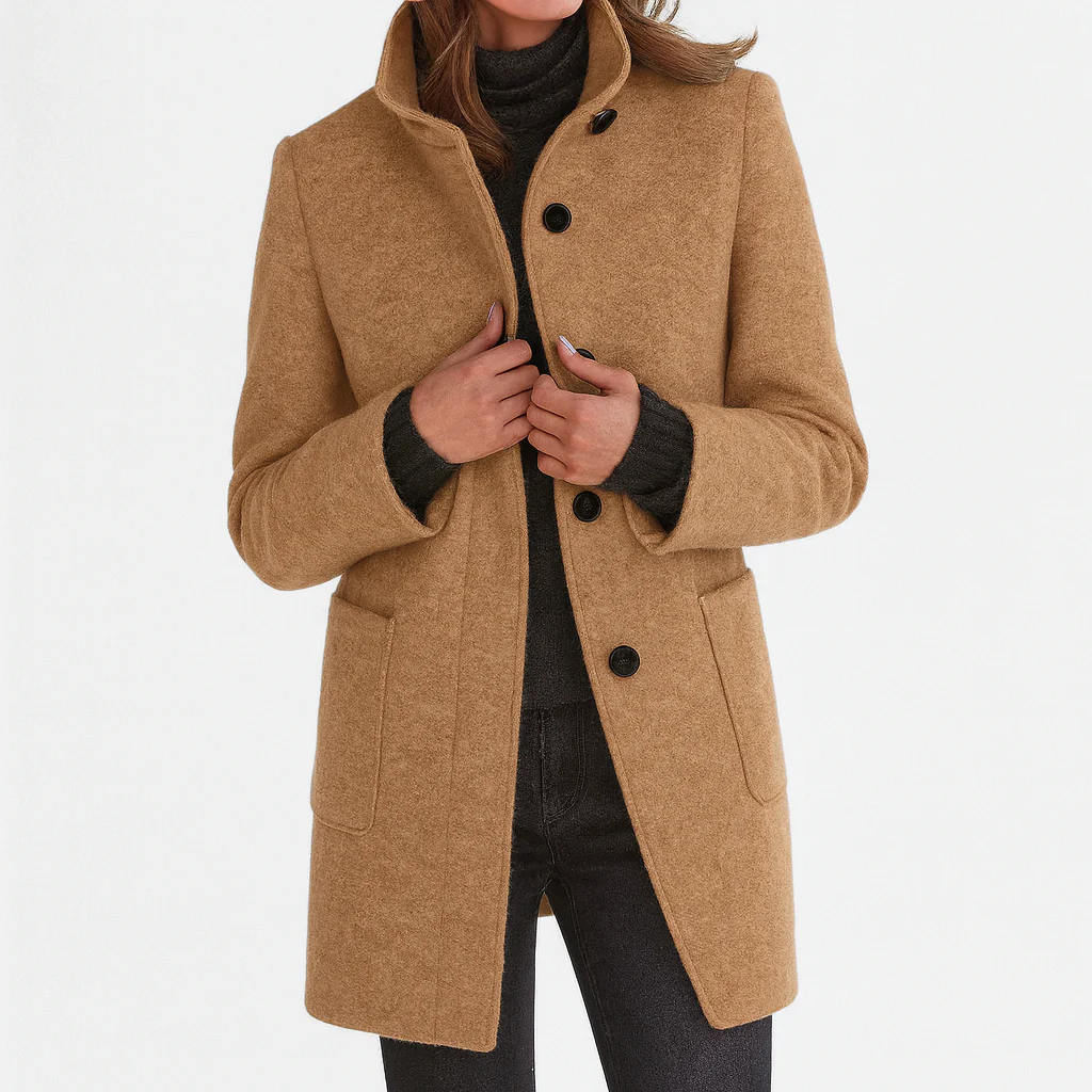 Women's Single-Breasted Coat | Fall