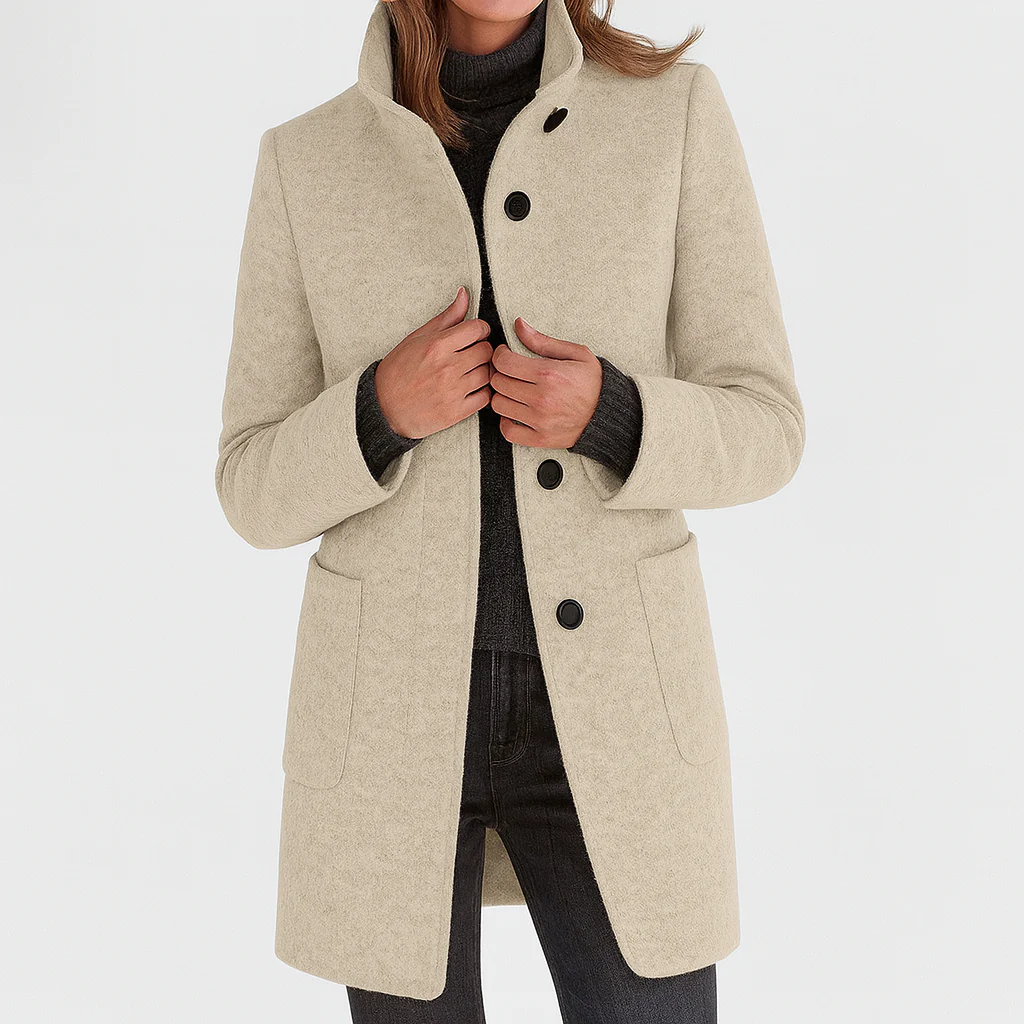 Women's Single-Breasted Coat | Fall