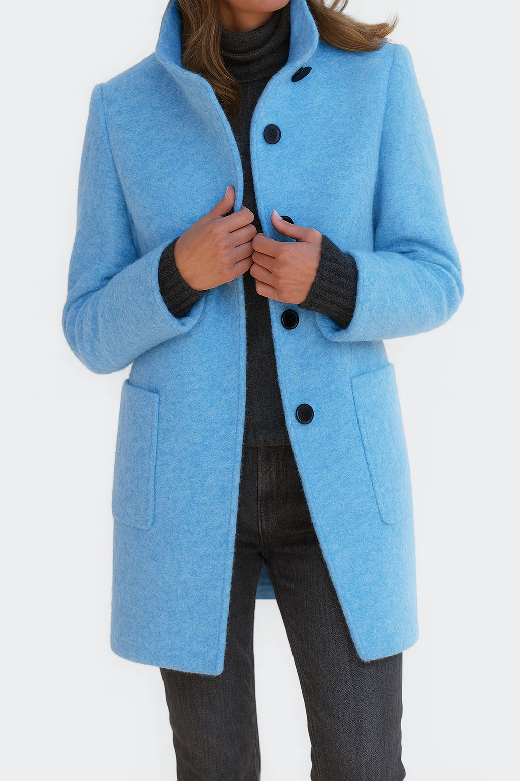 Women's Single-Breasted Coat | Fall