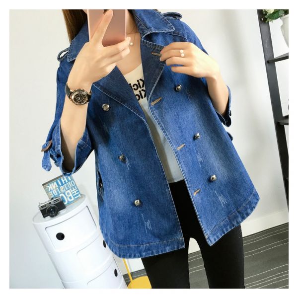 Women's Casual Trench-style Jacket | Double-Breasted