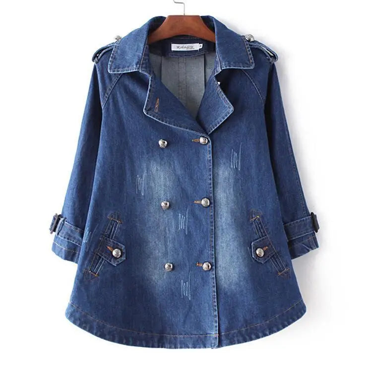 Women's Casual Trench-style Jacket | Double-Breasted