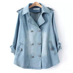 Women's Casual Trench-style Jacket | Double-Breasted