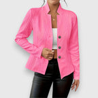 Women's Formal Work Blazer Jacket | Textured