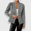 Women's Formal Work Blazer Jacket | Textured