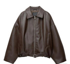 Women’s Zip-Up Oversized Jacket | Belted