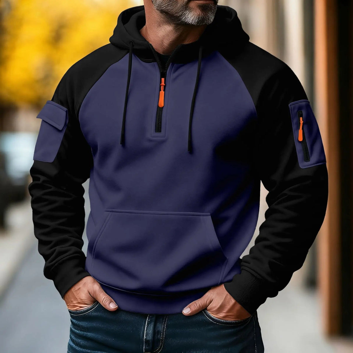 Men's Streetstyle Hoodie | Zip Closure