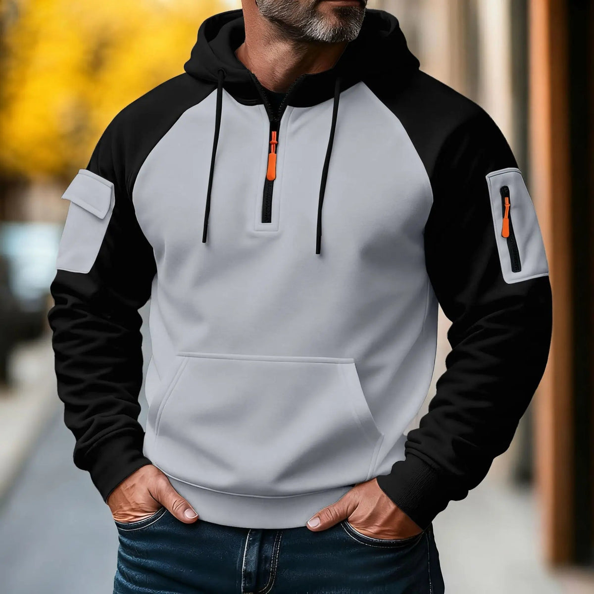 Men's Streetstyle Hoodie | Zip Closure