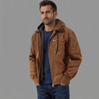 Men's Removeable Hooded Jacket | Zipper