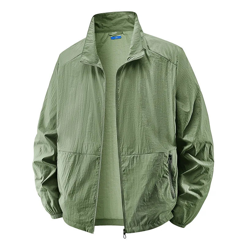 Men's Button Down Jacket | Multi-Pockets