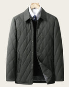 Men's Elegant Quilted Jacket | Collared